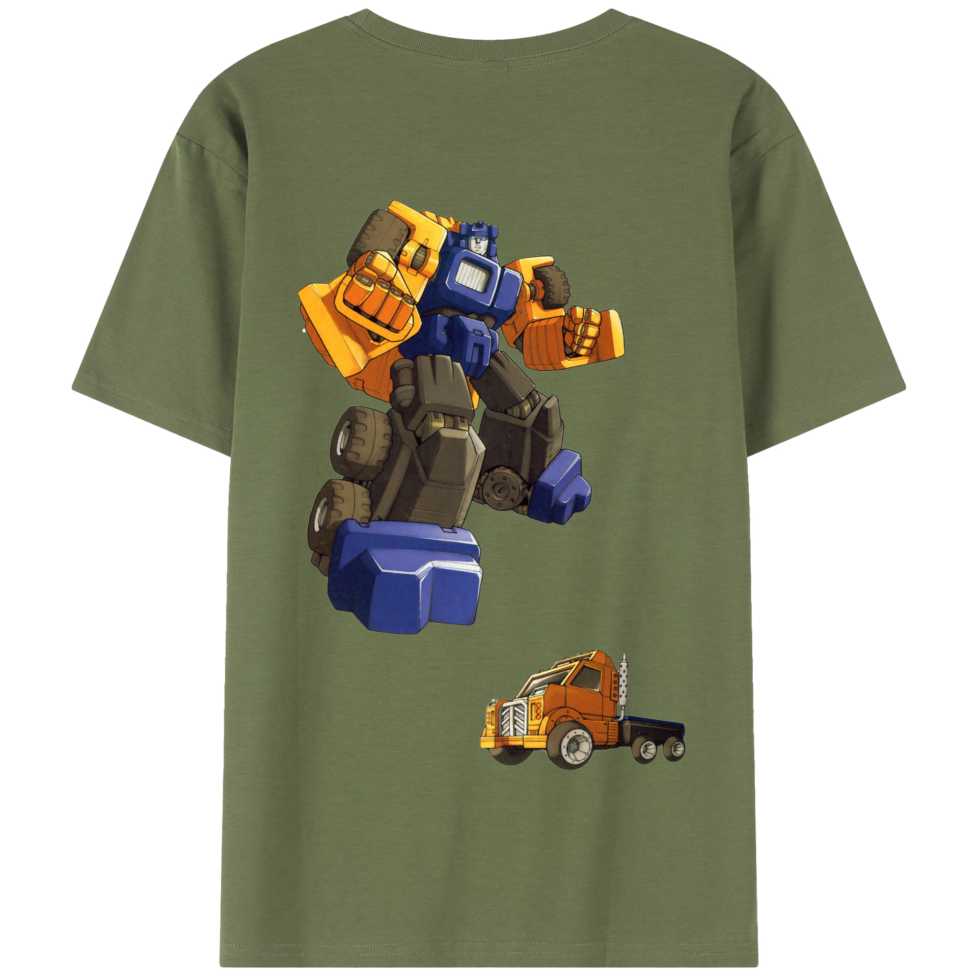 （画像用）  綿100％半袖Tシャツ（背面プリント）